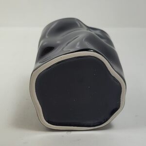 Black Ceramic Vase